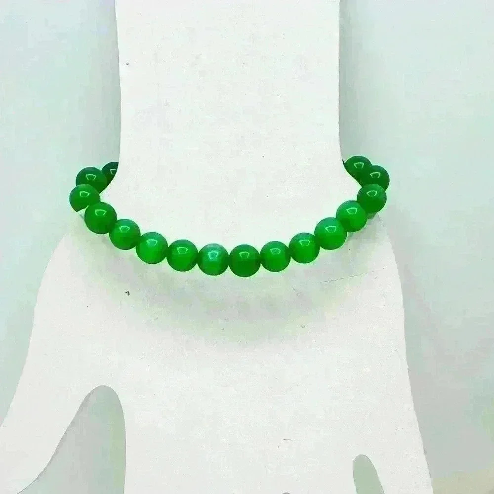Vibrant Green Fashion Statement Bracelet